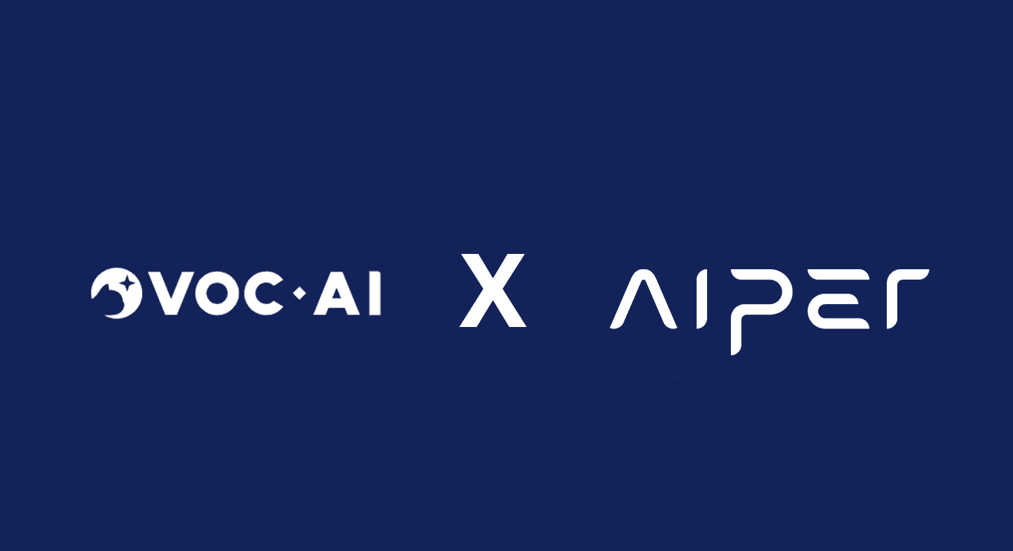 VOC AI Partners with Benchmark Client Aiper to Solve Customer Service Pain Points for Global Brands Using AI