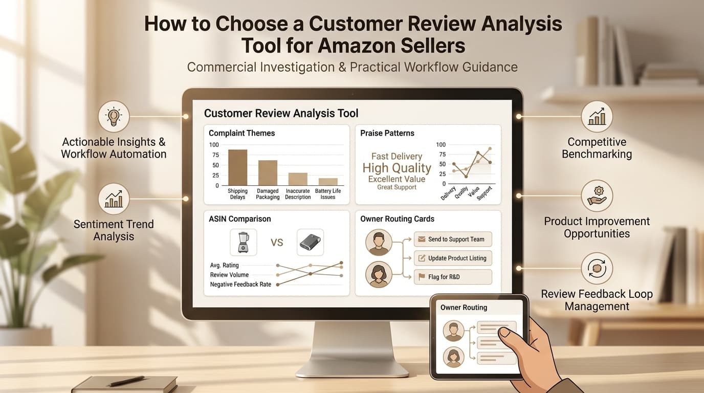 How to Choose a Customer Review Analysis Tool for Amazon Sellers
