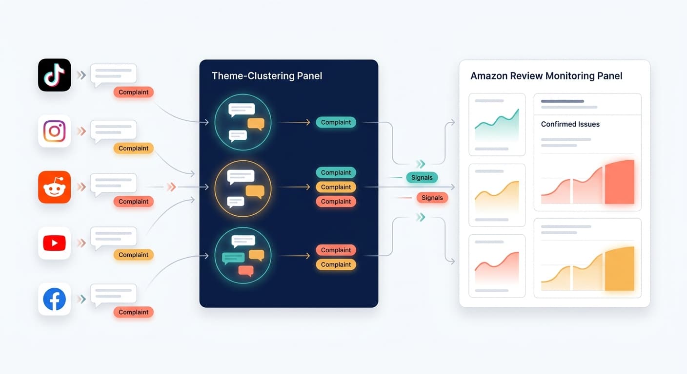 Use Social Comments to Predict Review Themes Before They Land on Amazon