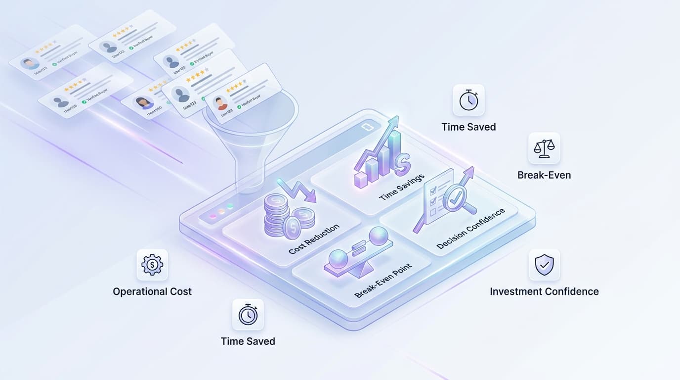 Product Review Mining ROI Calculator: Model Cost, Break-Even, and Payback
