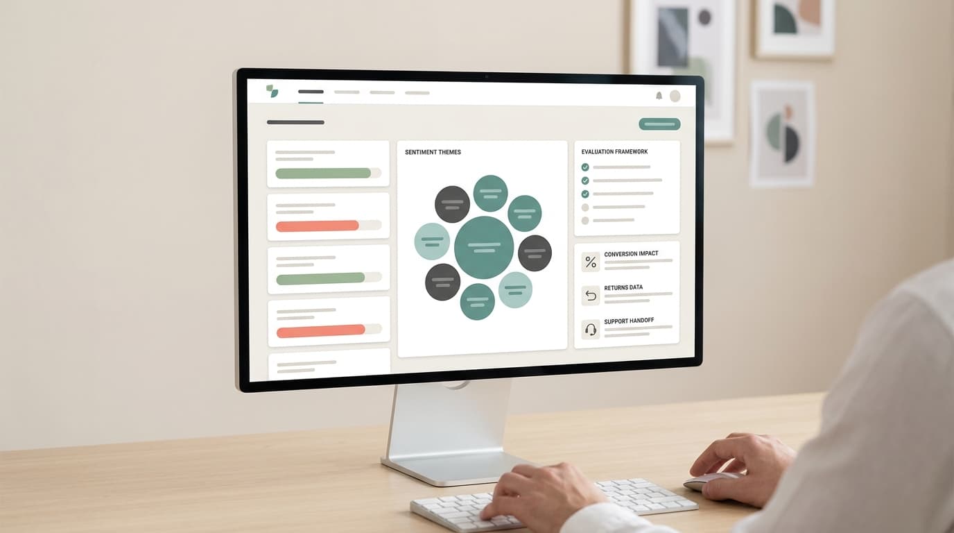 Outils dâanalyse des avis Shopify : cadre dâĂ©valuation