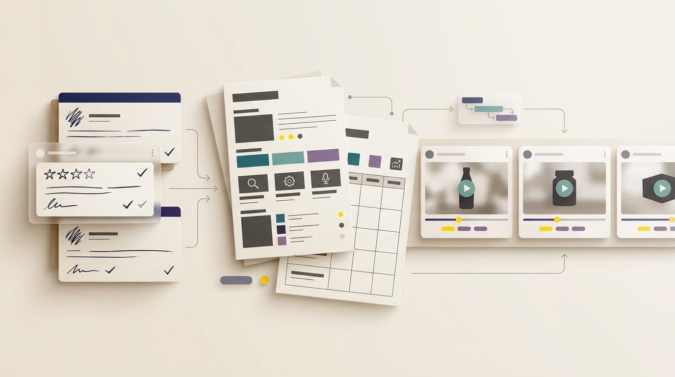 From Customer Reviews to Ecommerce Video Ads: A Practical AI Workflow